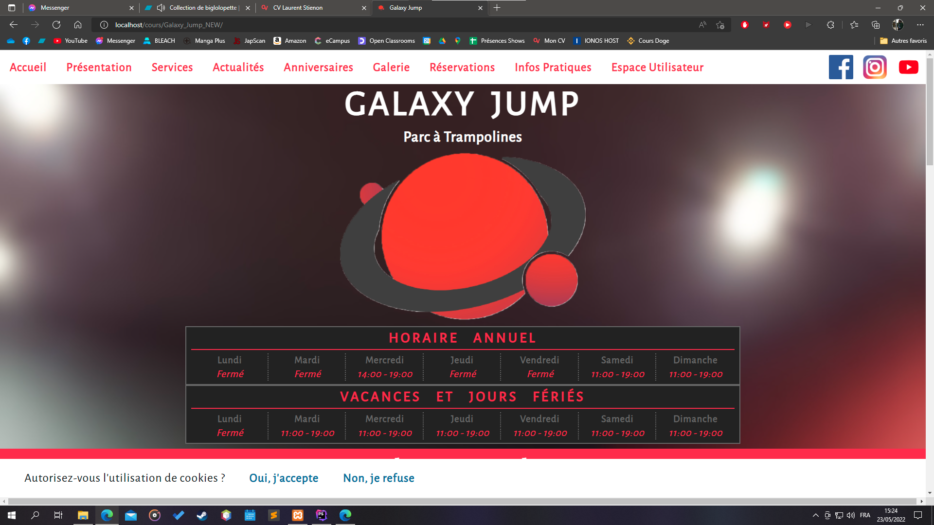 screenshot 1 projet 2